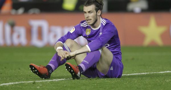 Foto: El galés Gareth Bale, durante el partido con el Valencia. (Reuters)