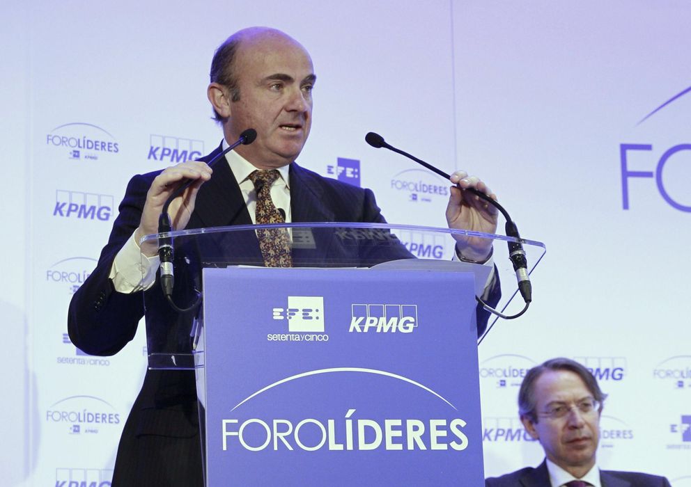 Foto: El ministro de Economía y Competitividad, Luís de Guindos (Efe)