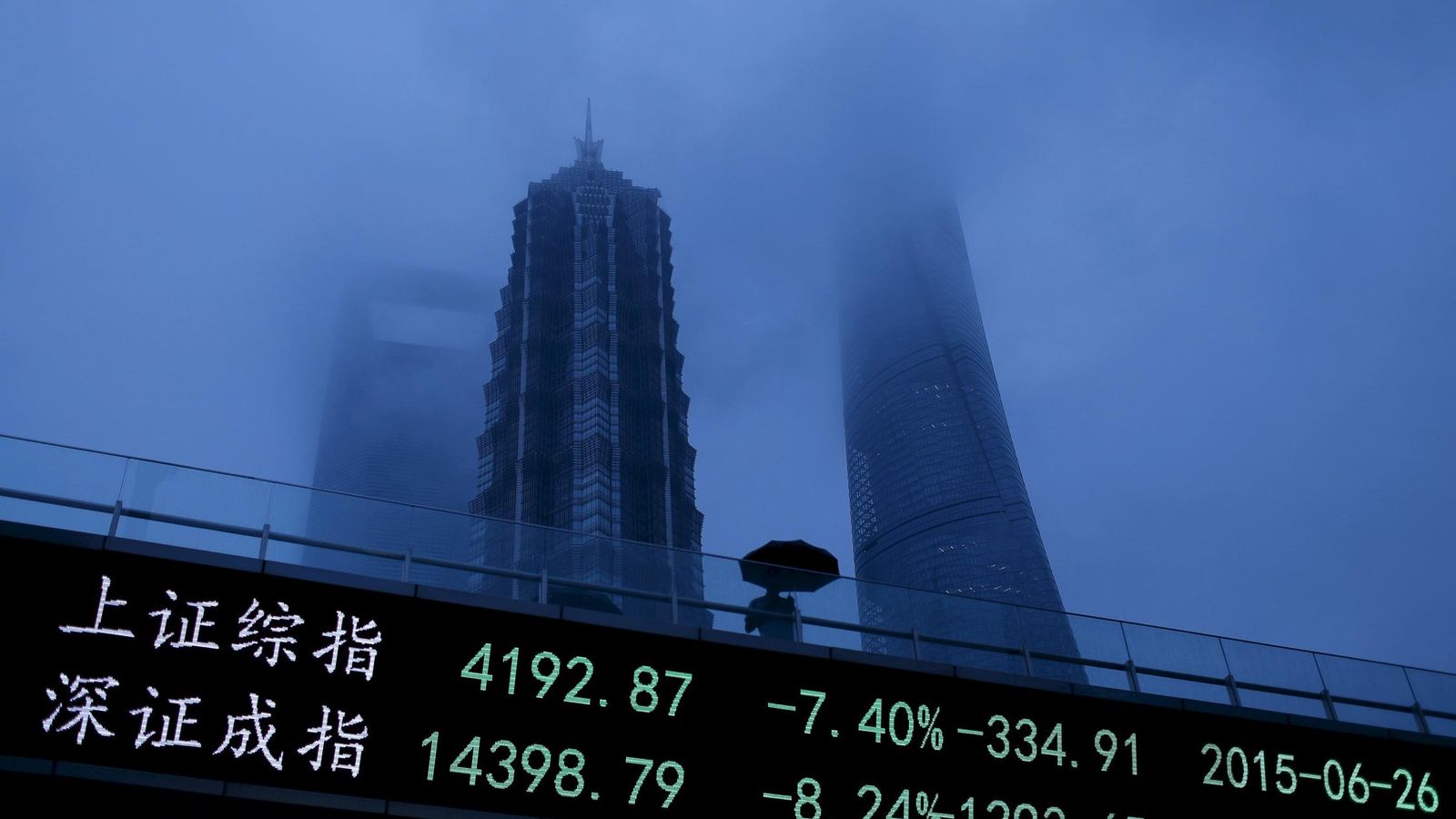 Foto: Distrito financiero de Pudong en Shanghai, China. (Foto: Reuters)