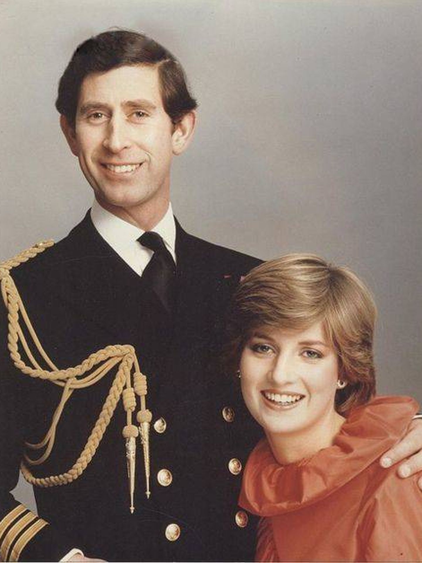 Foto oficial de la pareja. (Buckingham Palace)