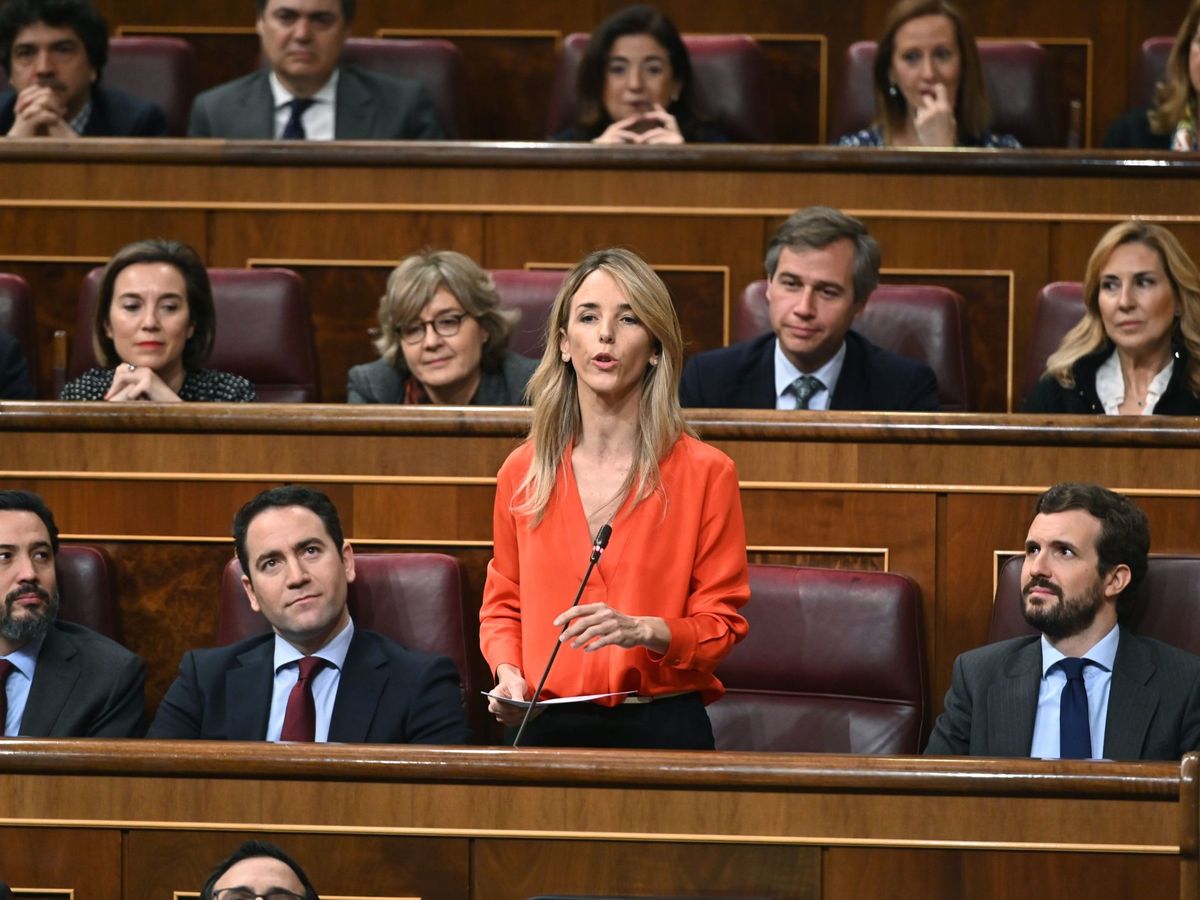Foto: La portavoz del PP en el Congreso, Cayetana Álvarez de Toledo. (EFE)