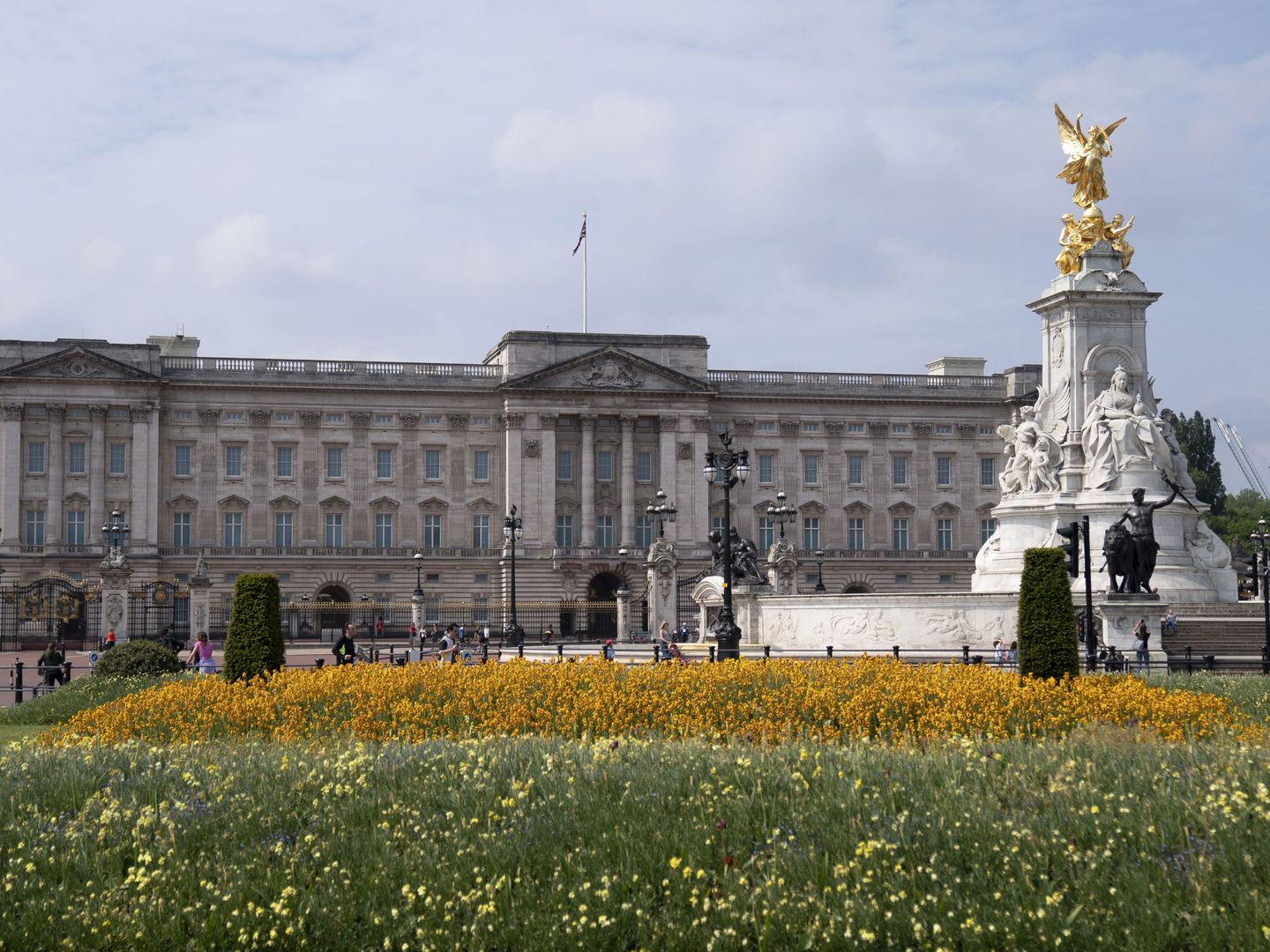 Una imagen reciente del palacio de Buckingham. (EFE)
