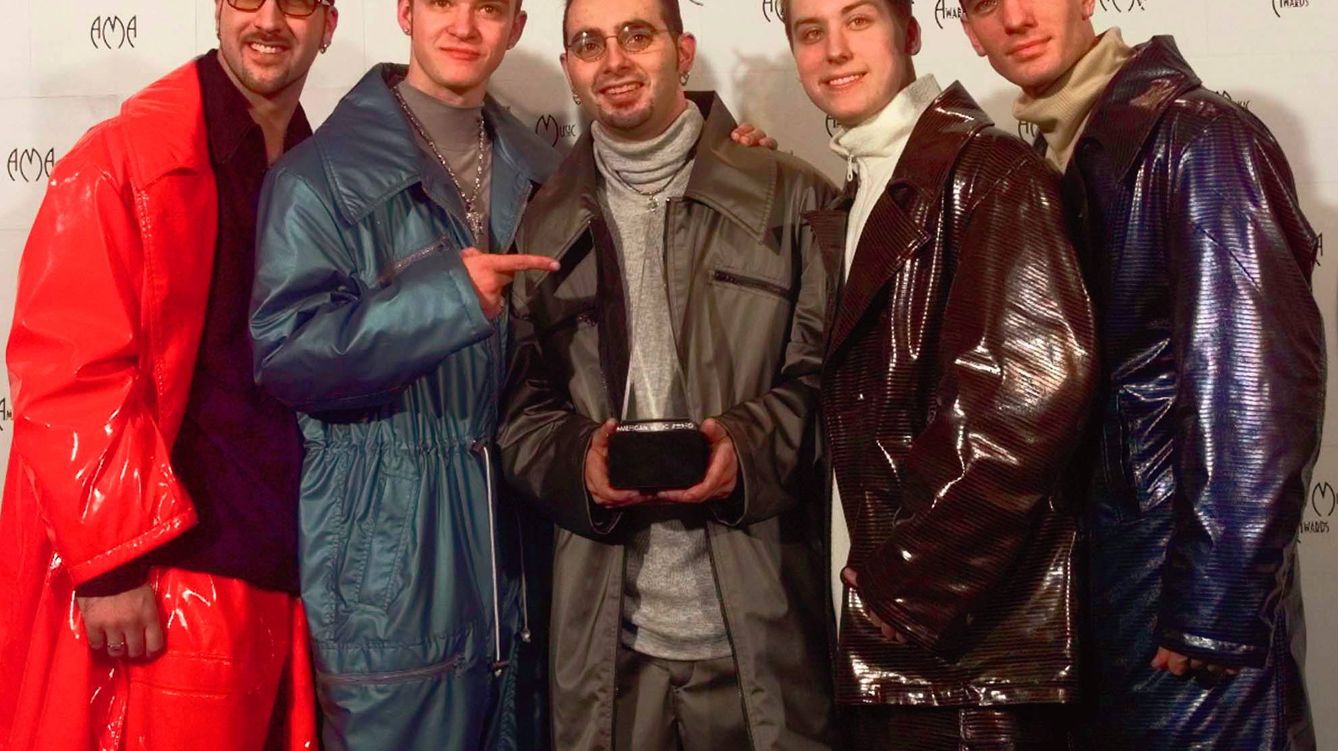 Foto: Los miembros de la banda N Sync en una imagen de archivo de 1999 (Gtres)