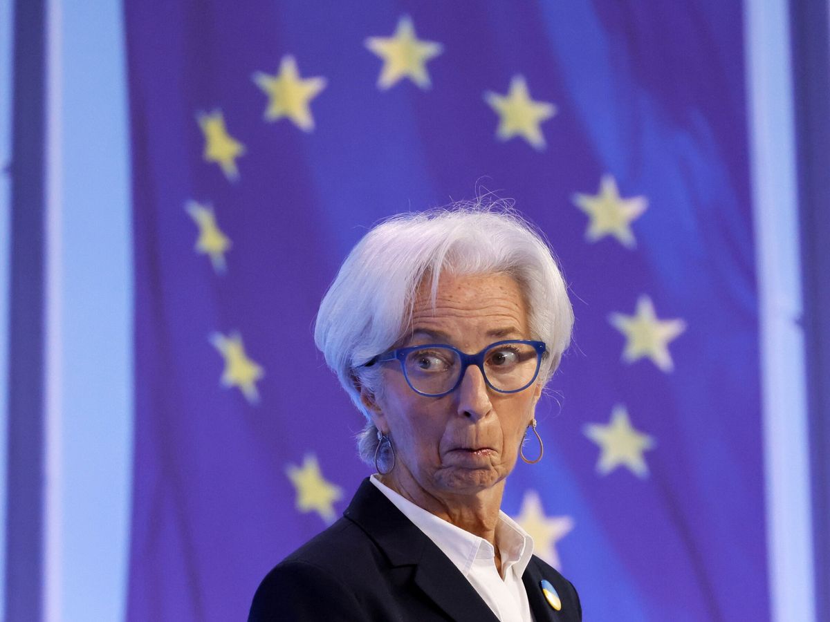 Foto: La presidenta del BCE, Christine Lagarde. (EFE/Pool/Ronald Wittek)