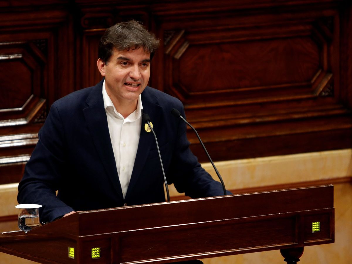 Foto: El presidente del grupo parlamentario de ERC, Sergi Sabrià. (EFE)