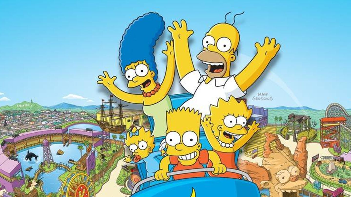 La popular familia Simpson.
