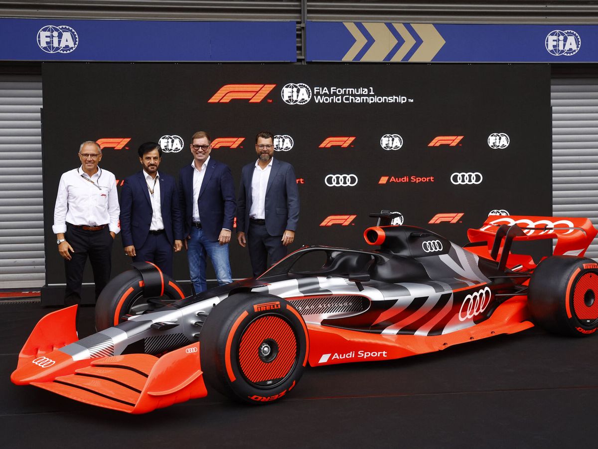 Foto: Audi cuando anunció su futura participación en Fórmula 1. (Reuters/Stephane Mahe)