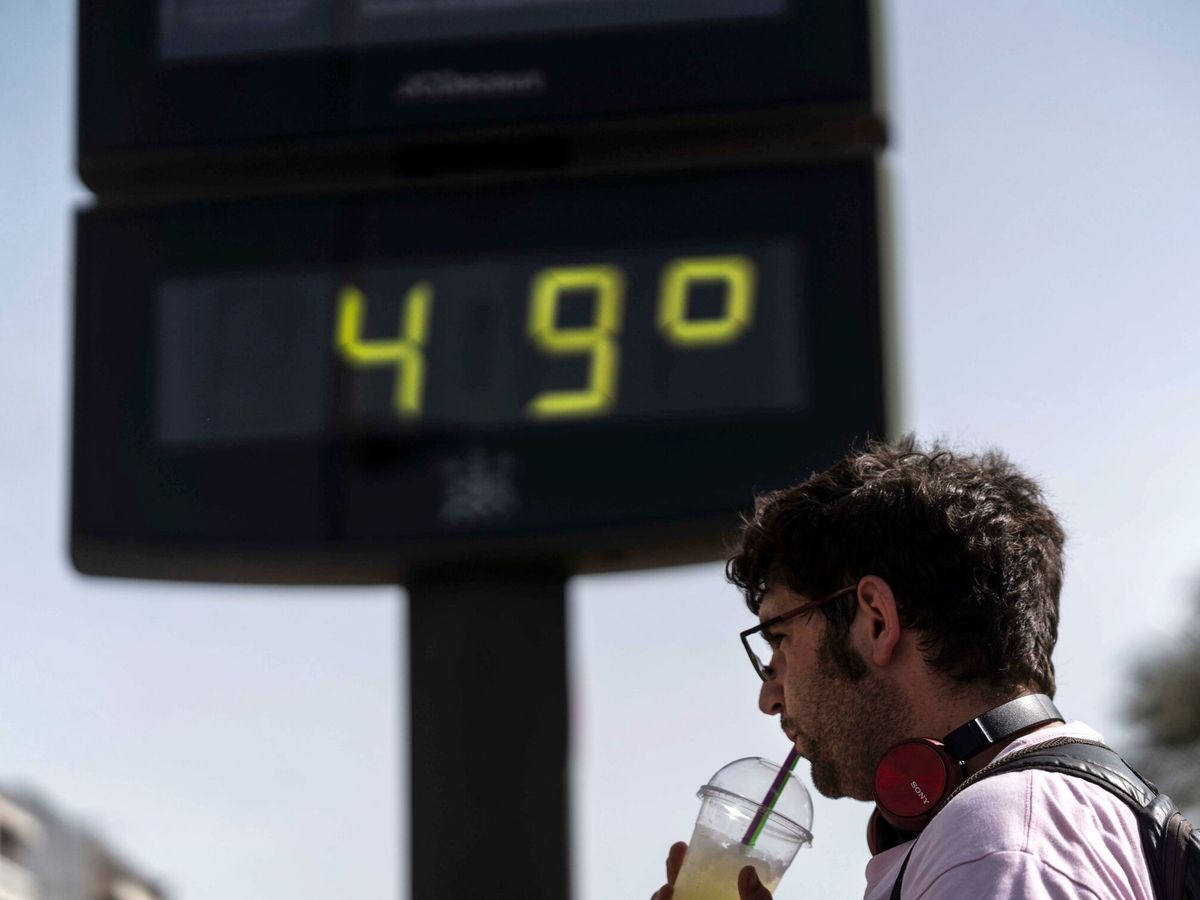 Foto: Temperaturas muy elevadas durante este verano en Córdoba. Foto: EFE/Rafa Alcaide 