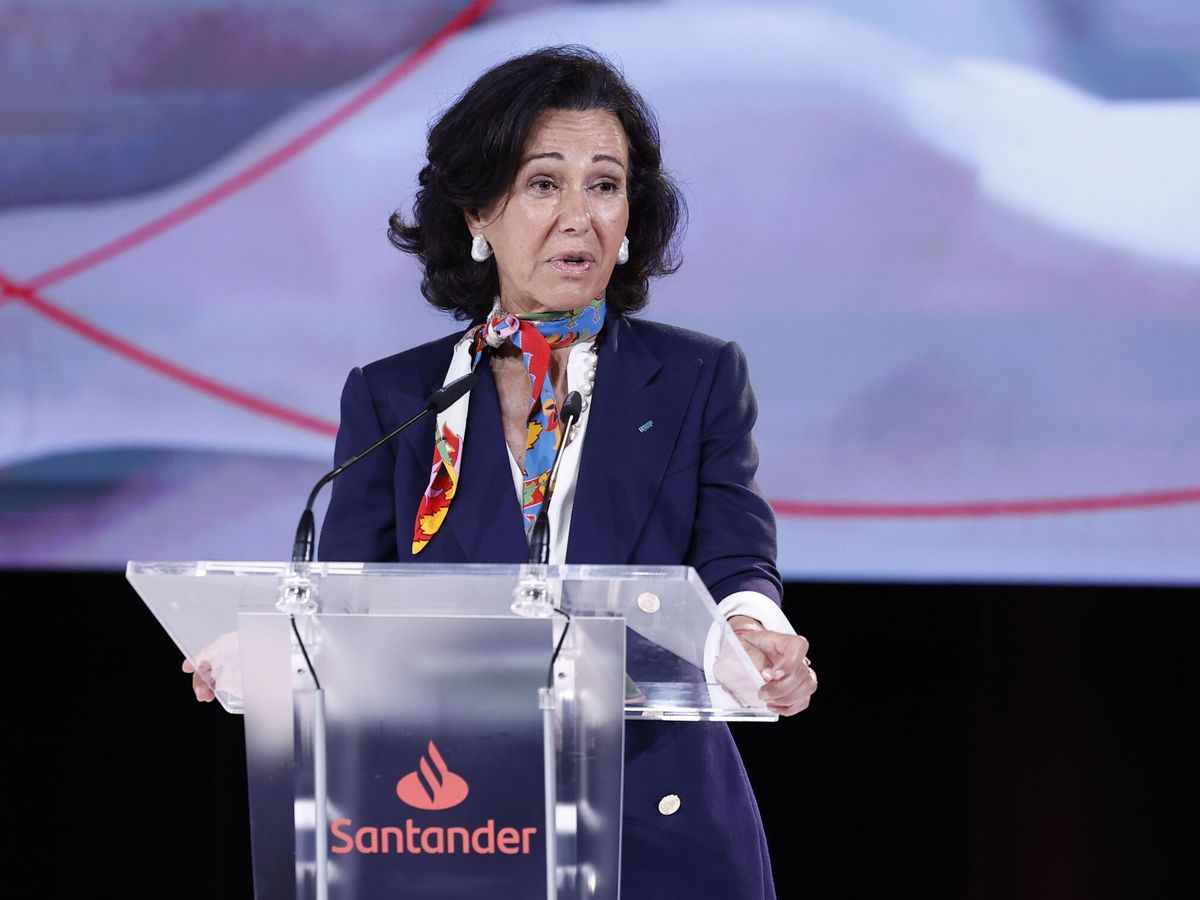 Foto: Ana Botín, presidenta de Banco Santander. (EFE/Moya)