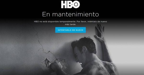Foto: Imagen que ven los usuarios de HBO España