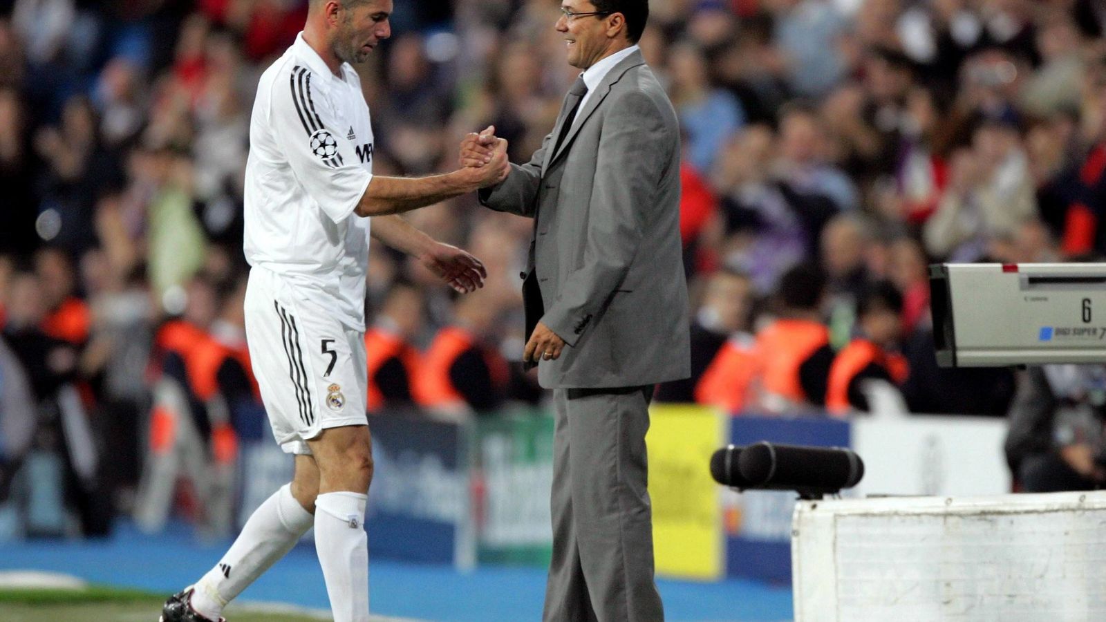 Foto: Zidane y Luxemburgo coincidieron en el Real Madrid hace más de una década (Imago)