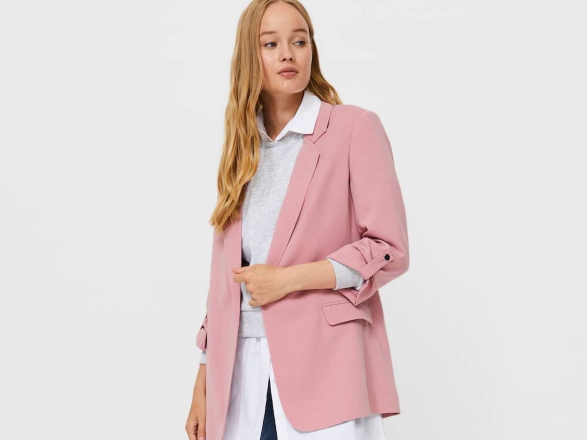 Súper favorecedor, barato y versátil: Zara nos presenta el traje de blazer  y pantalón en rosa pastel más bonito de la primavera