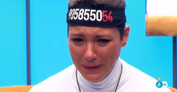 Foto: María Jesús, llorando en 'GH Dúo'. (Telecinco)