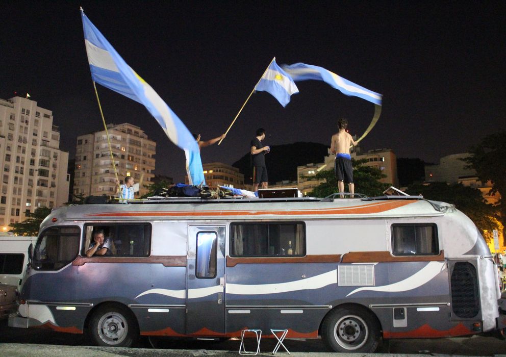Foto: Imagen de la furgoneta de Argentina (Foto: VS).