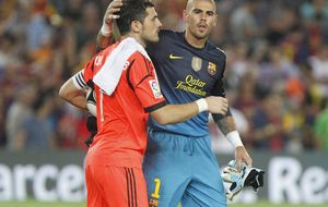 El último Clásico de Valdés en Liga, ¿será también el de Casillas?