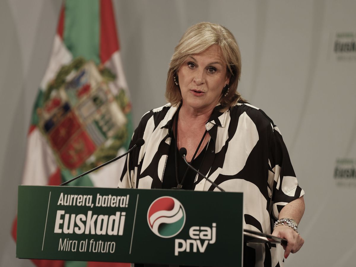 Foto: La líder del PNV de Vizcaya, Itxaso Atutxa, Itxaso Atutxa. (EFE/Luis Tejido)
