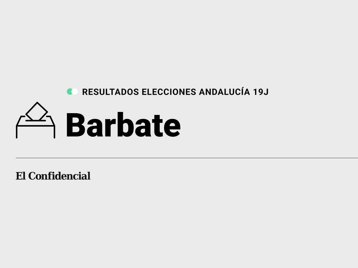 Foto: Resultados en Barbate, Cádiz, de las elecciones de Andalucía 2022 este 19-J (C.C./Diseño EC)