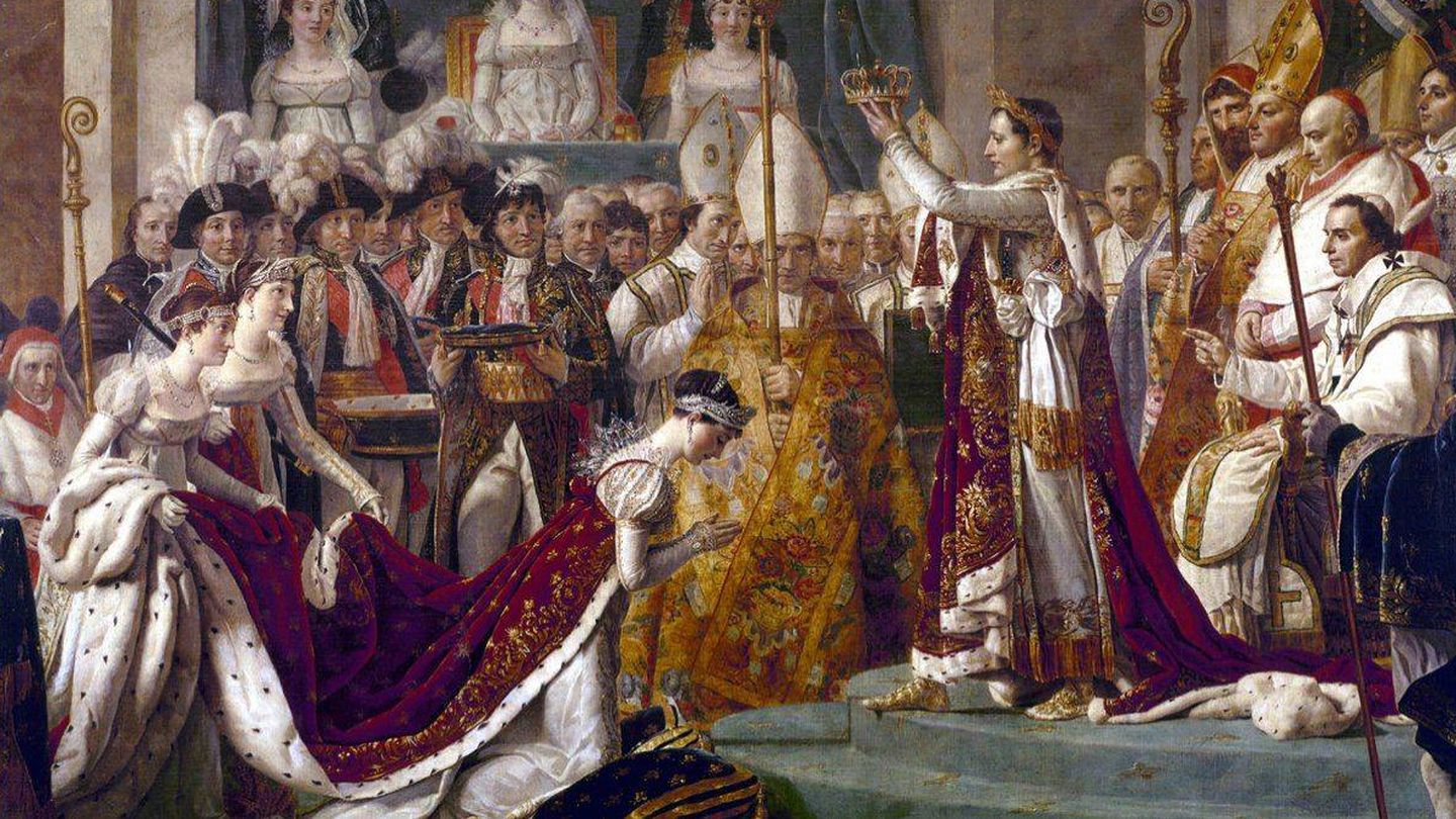 'La coronación de Napoleón'