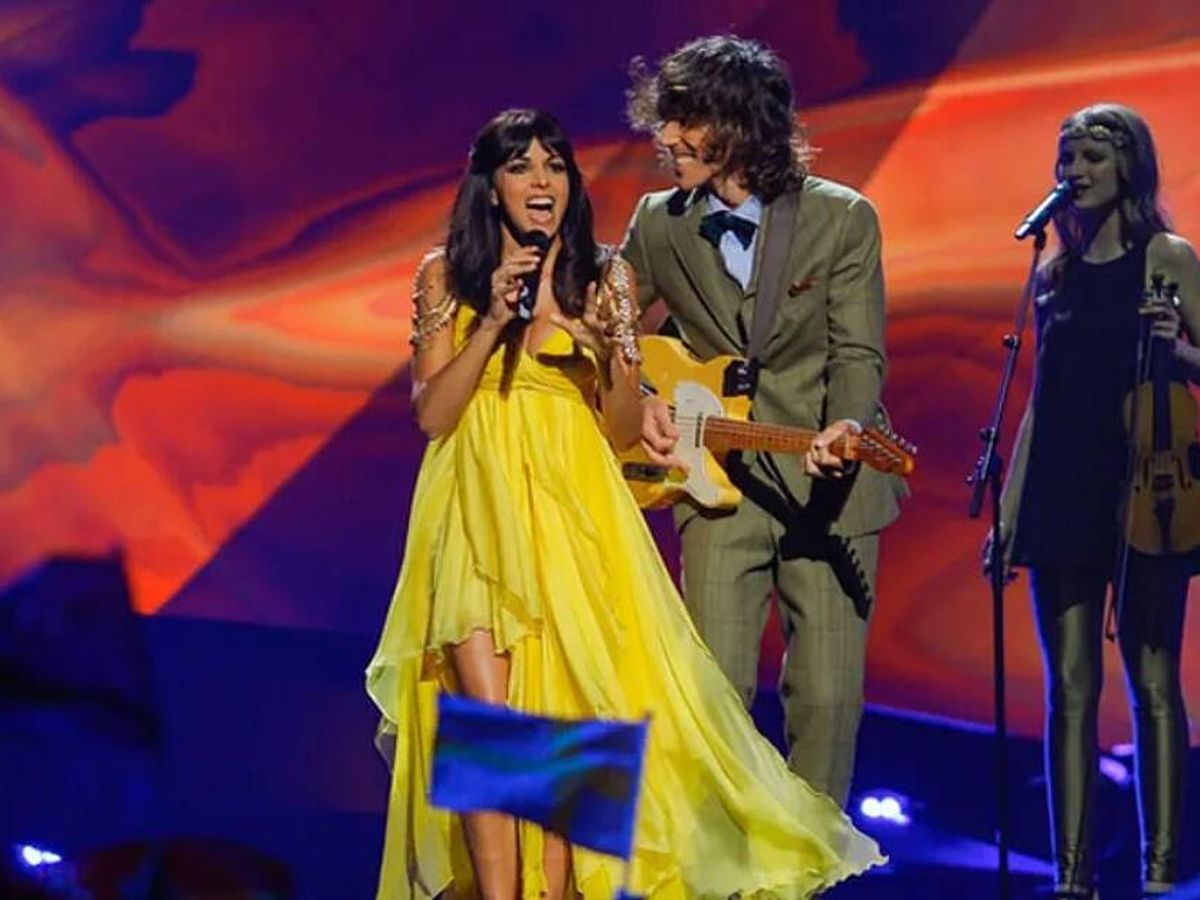 Foto: Raquel del Rosario en Eurovisión. (RTVE)