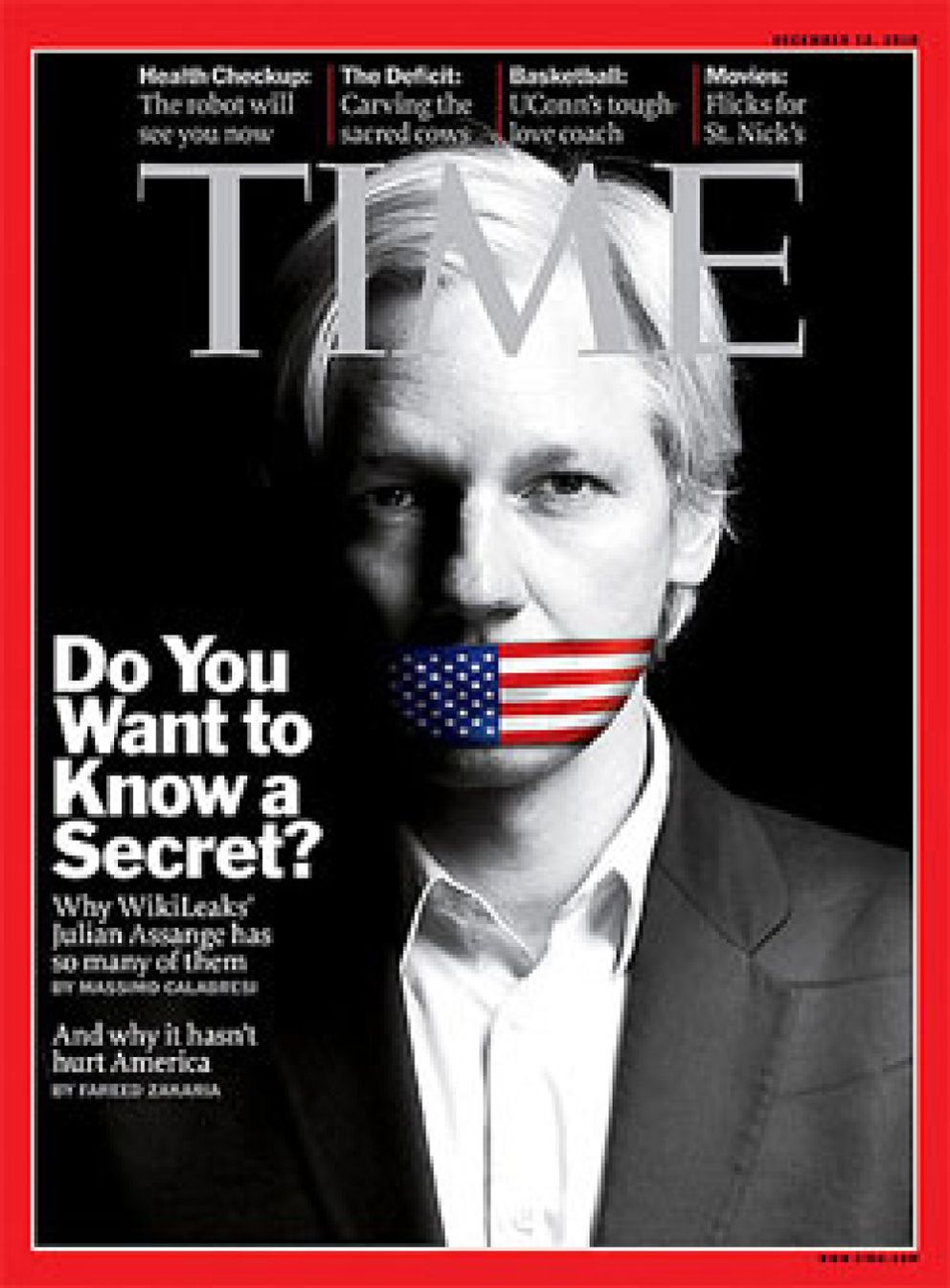Foto: Los lectores presionan a la revista ‘Time’ para nombrar a Assange hombre del año