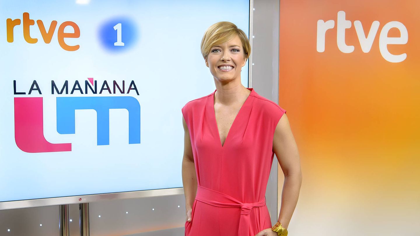 María Casado, presentadora de 'La mañana de La 1'.