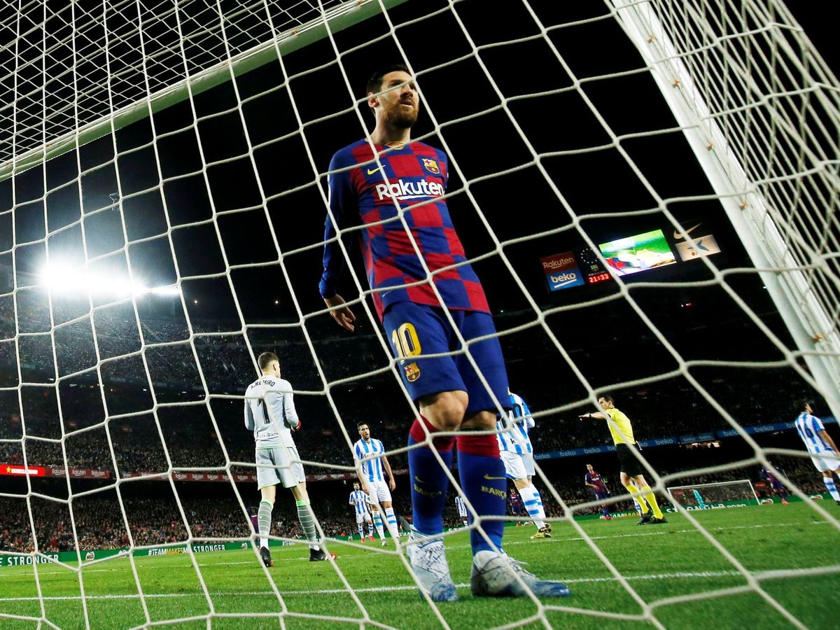 Foto: Messi este fin de semana. (Reuters)