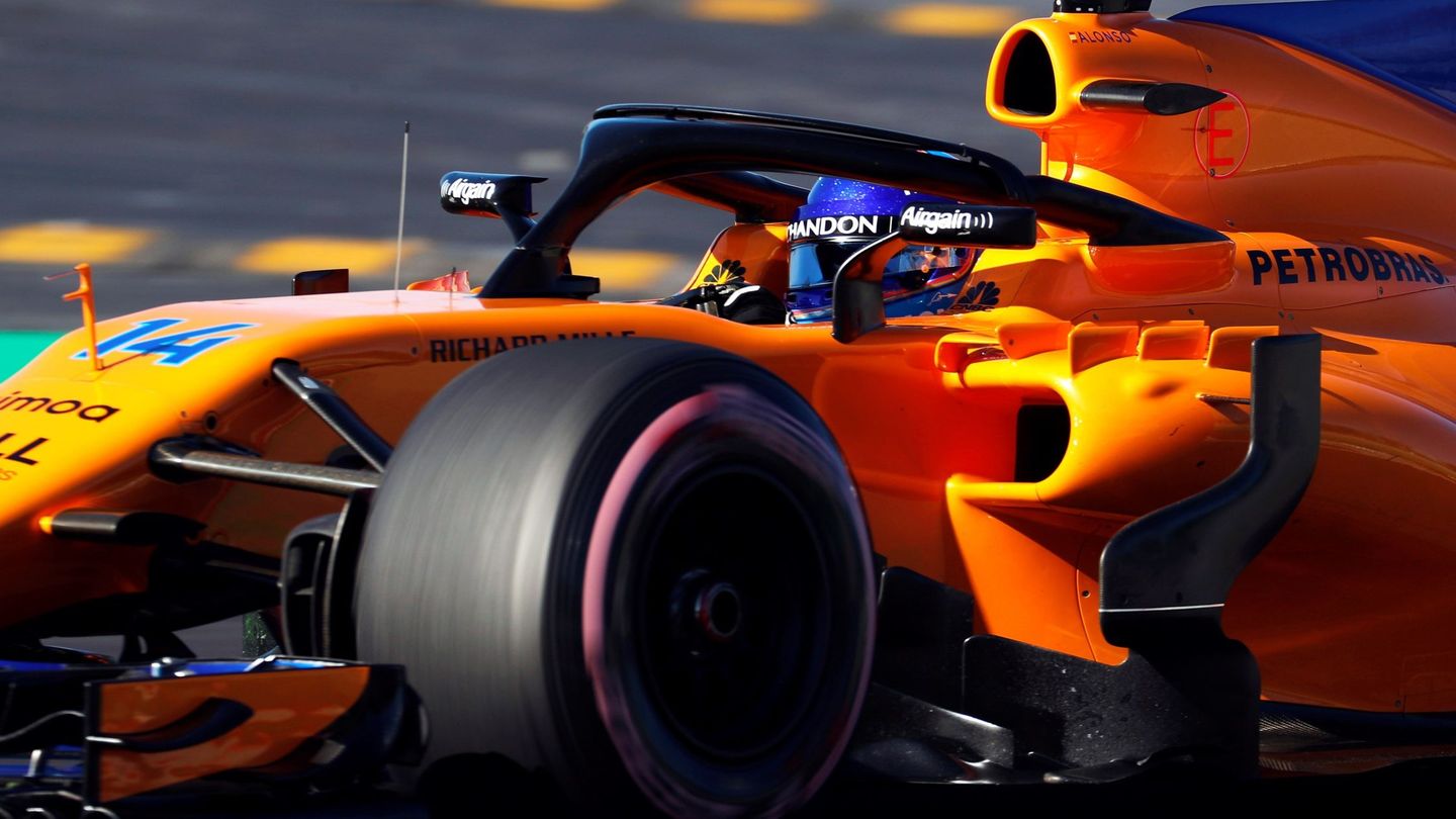 Fernando Alonso terminó la pretemporada con el tercer mejor tiempo global. (EFE)