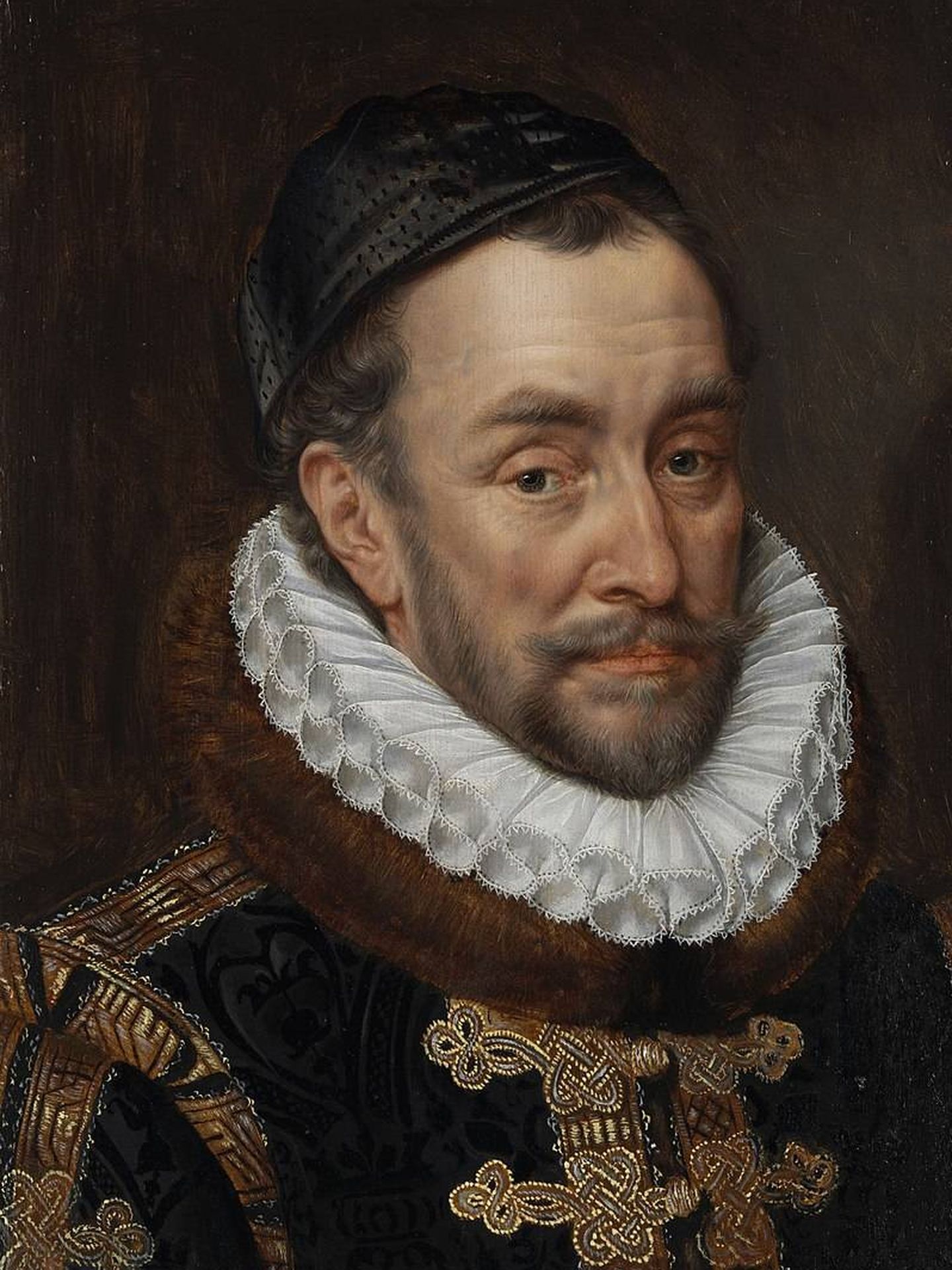 Guillermo de Nassau, retratado por Adriaen Thomasz.