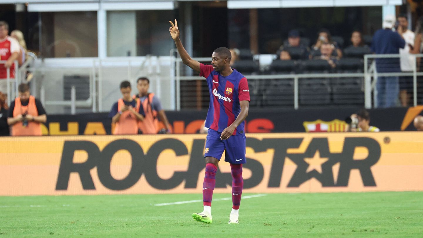 Xavi confiaba en retener a Dembélé. (Reuters/Kevin Jairaj)