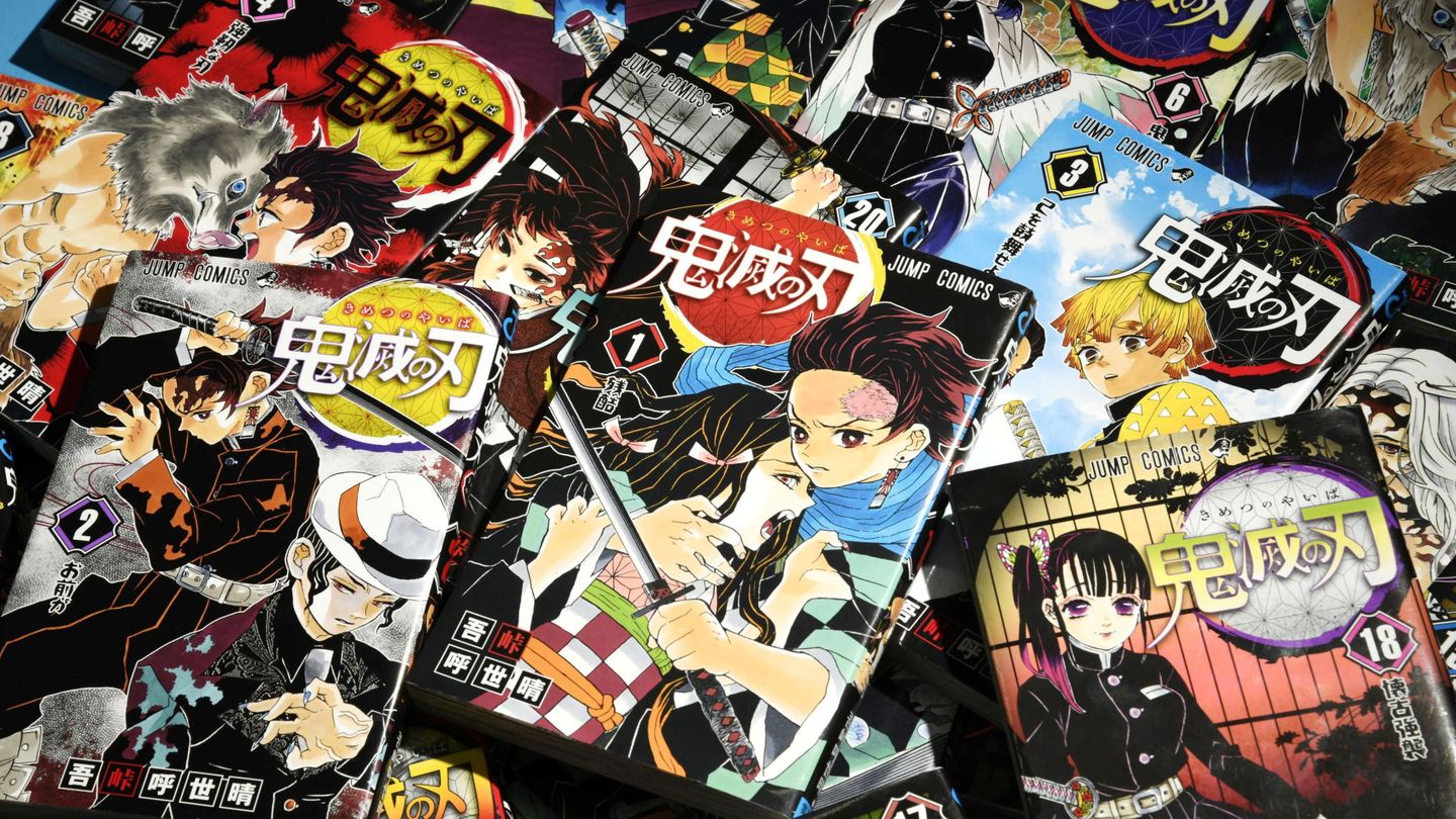 Mangas de 'Demon Slayer', todo un éxito internacional entre los más jóvenes. (Reuters)