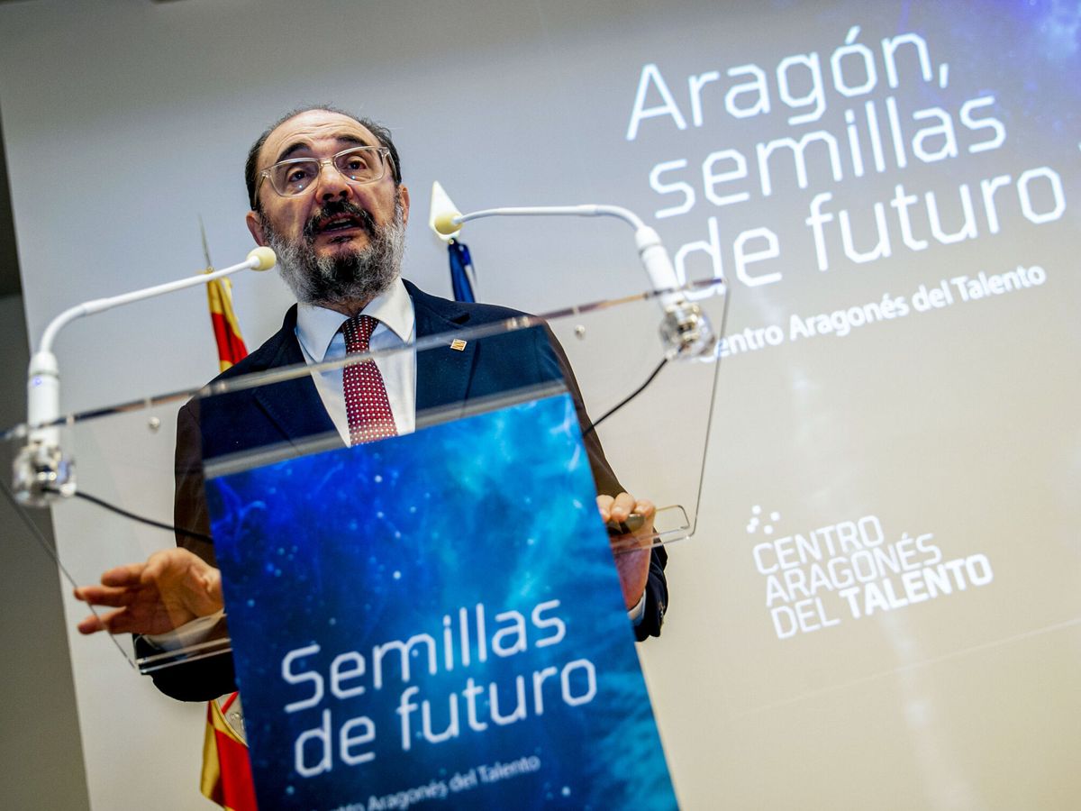 Foto:  El presidente de Aragón, Javier Lambán. (EFE/Javier Cebollada)