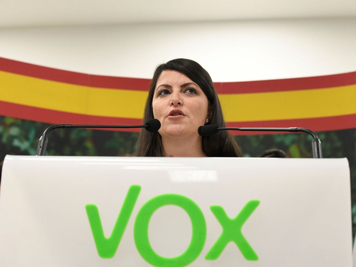 Foto: La portavoz de Vox en el Congreso de los Diputados Macarena Olona, en una foto de archivo. (EFE)