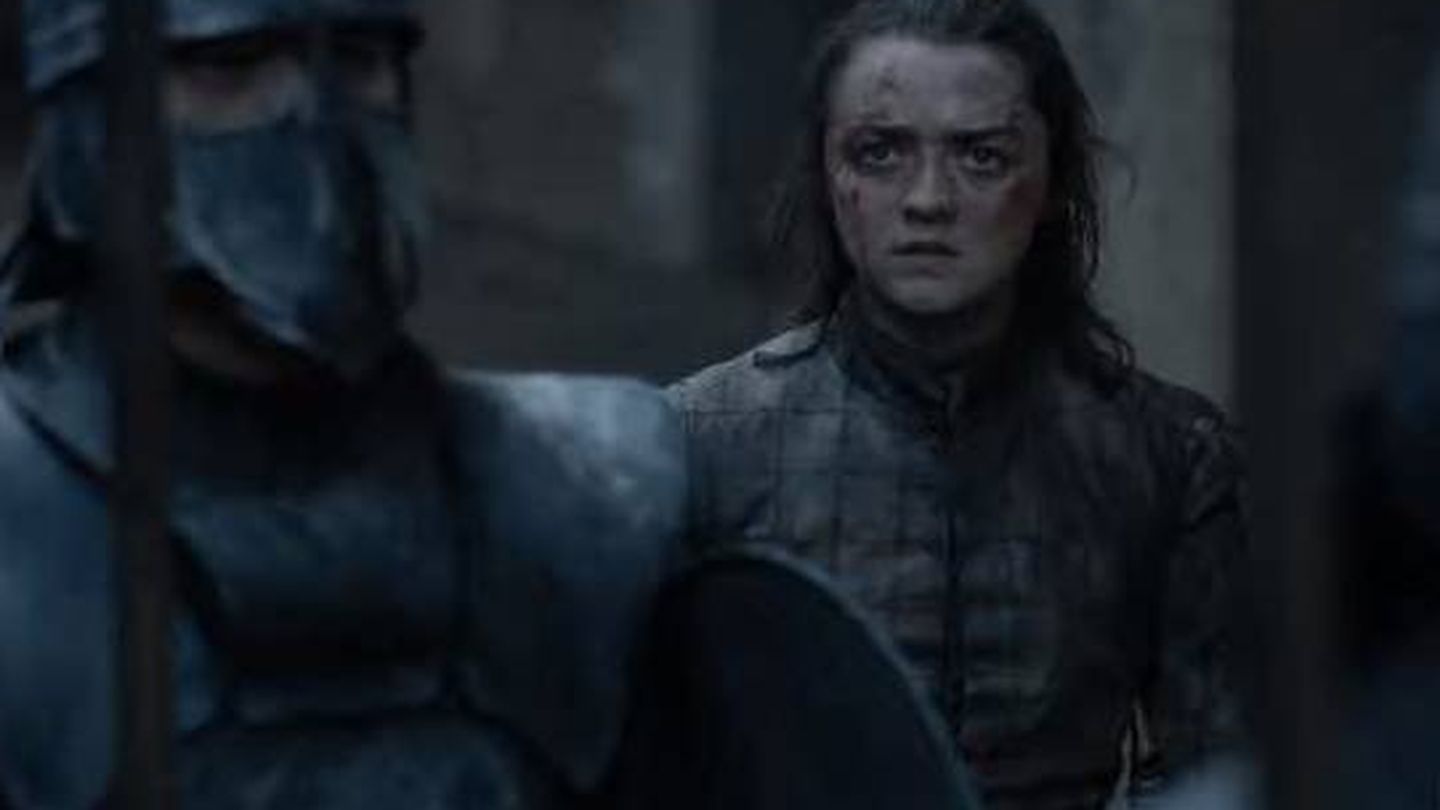 Arya Stark en el último capítulo de 'Juego de Tronos'. (HBO)