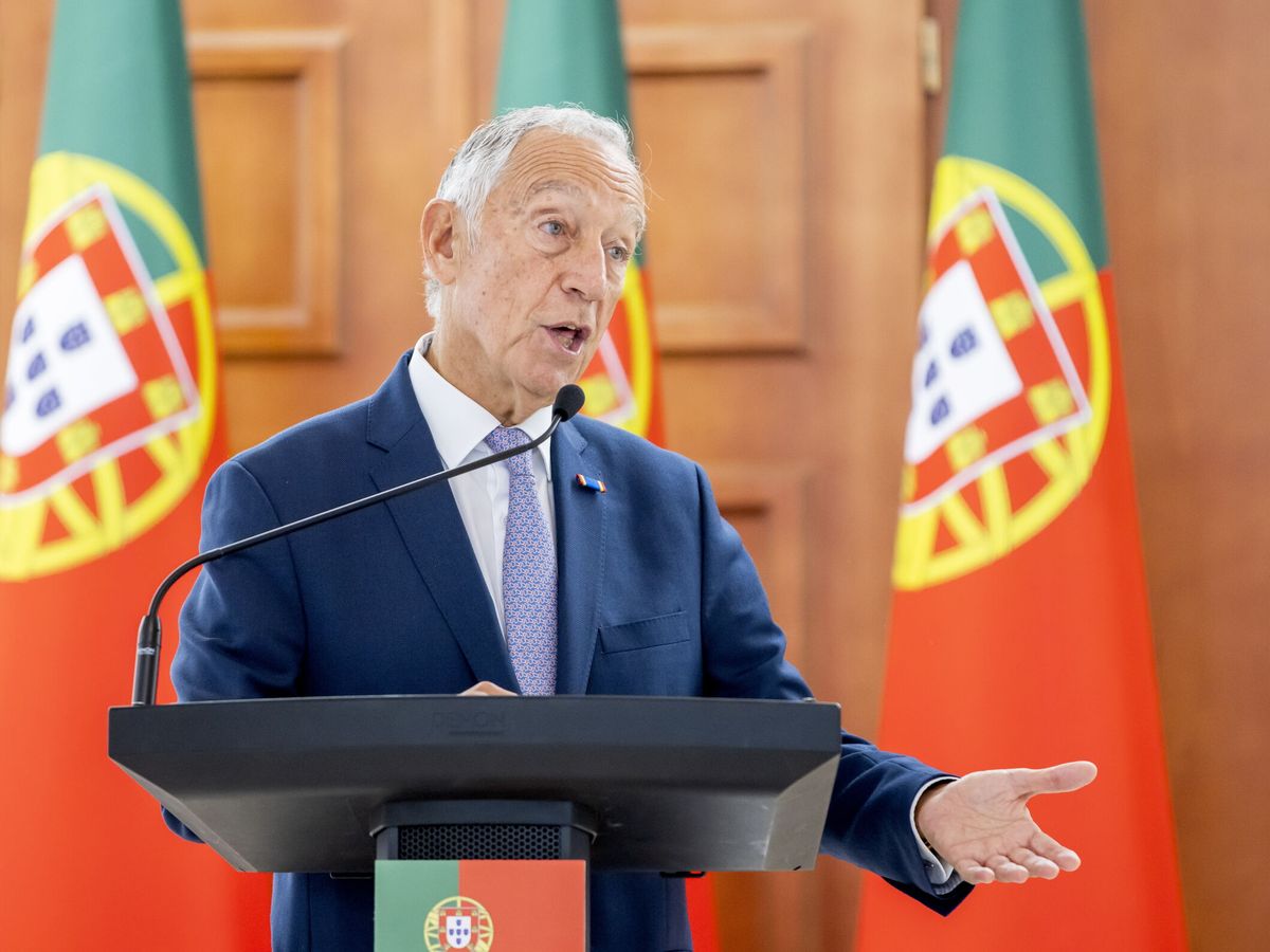 Foto: El presidente de Portugal, Marcelo Rebelo de Sousa. (EFE/EPA/Dumitru Doru)
