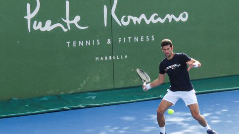 Djokovic en España: jet en terminal privada, mansión en Marbella y entreno en su club