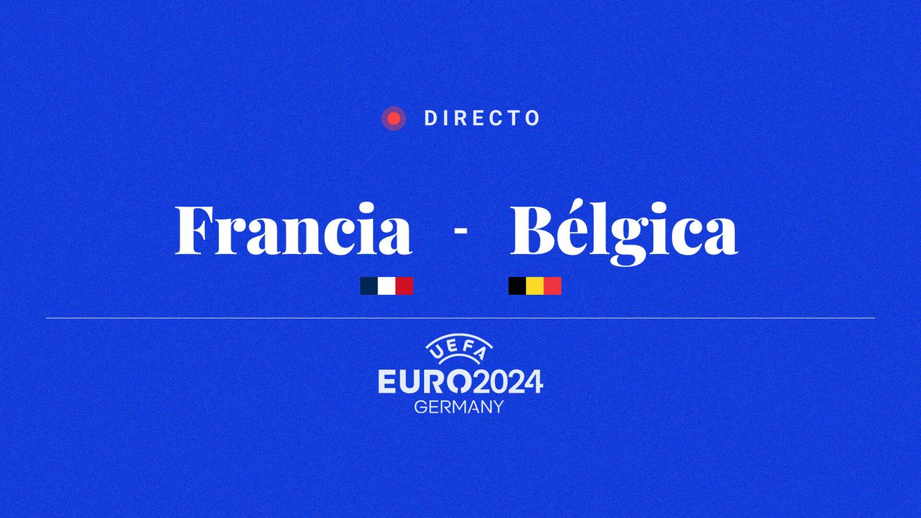 Foto: Francia - Bélgica de Eurocopa 2024: resultado del partido de hoy, en directo (EC Diseño)