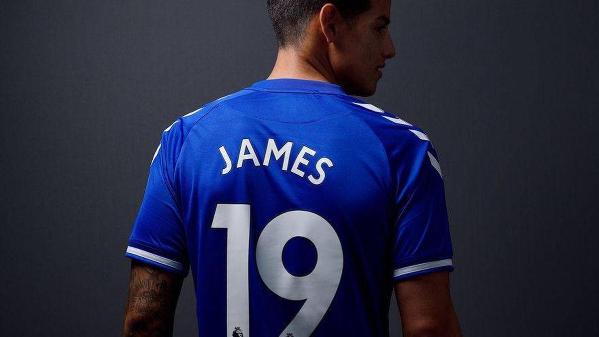 El Everton confirma la segunda y última marcha de James Rodríguez del Bernabéu