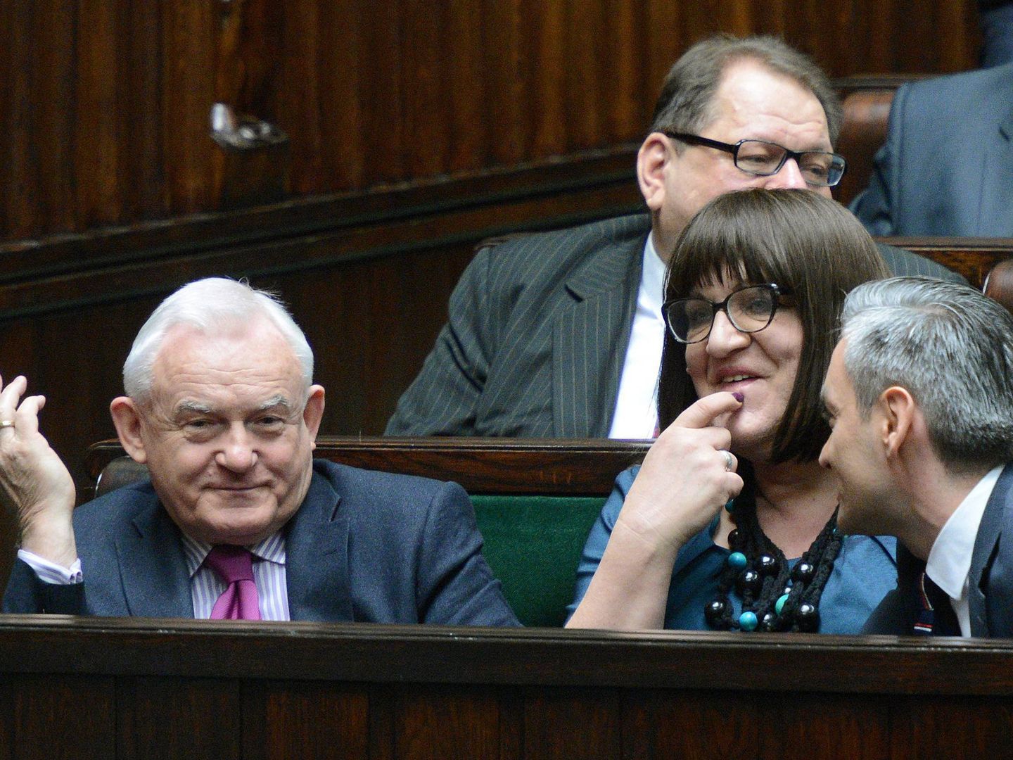 Reacción en el parlamento polaco en 2011 a la declaración homófoba de Walesa (EFE)