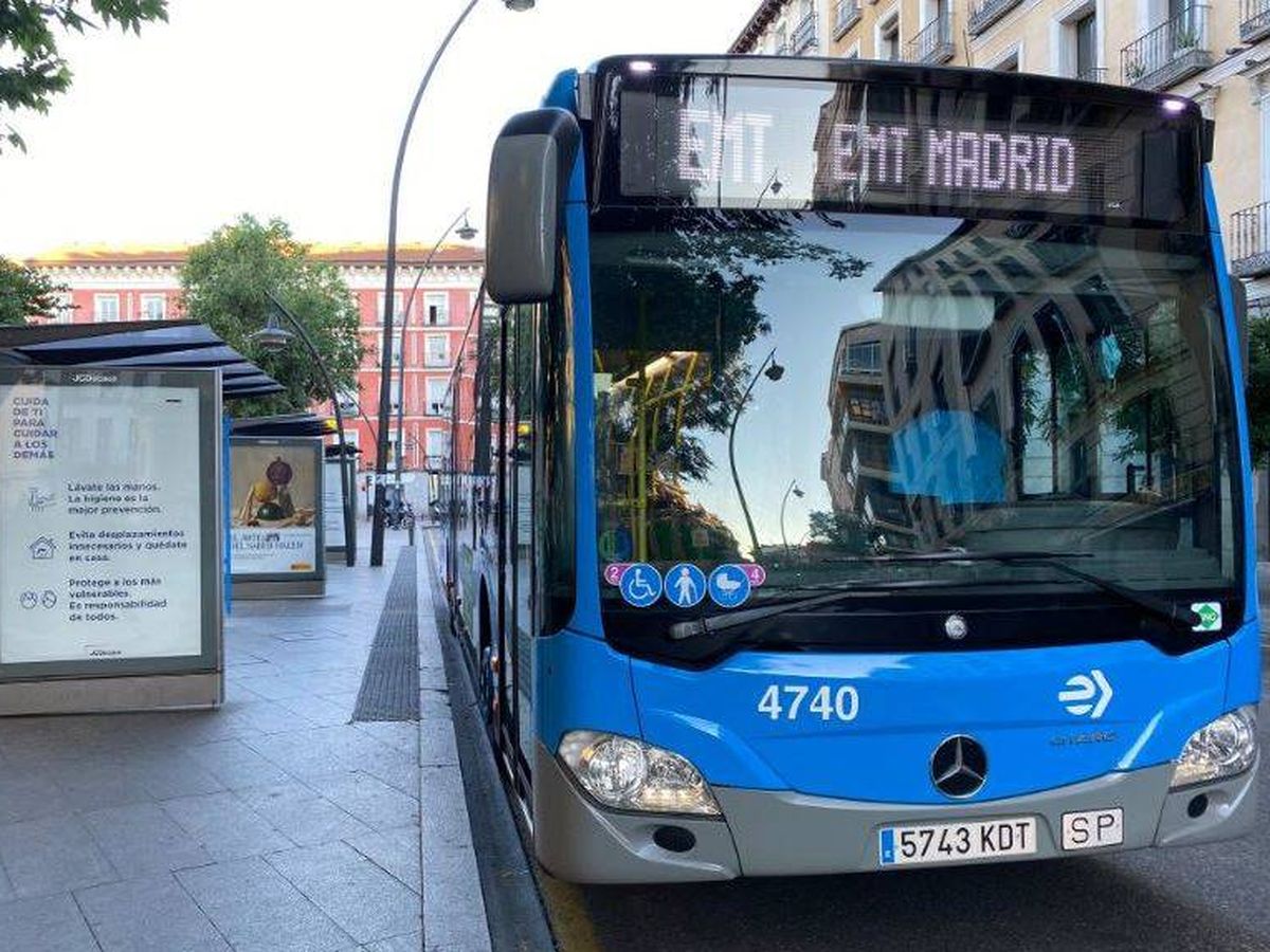 Foto: Autobús de la EMT de Madrid. Foto: EMT