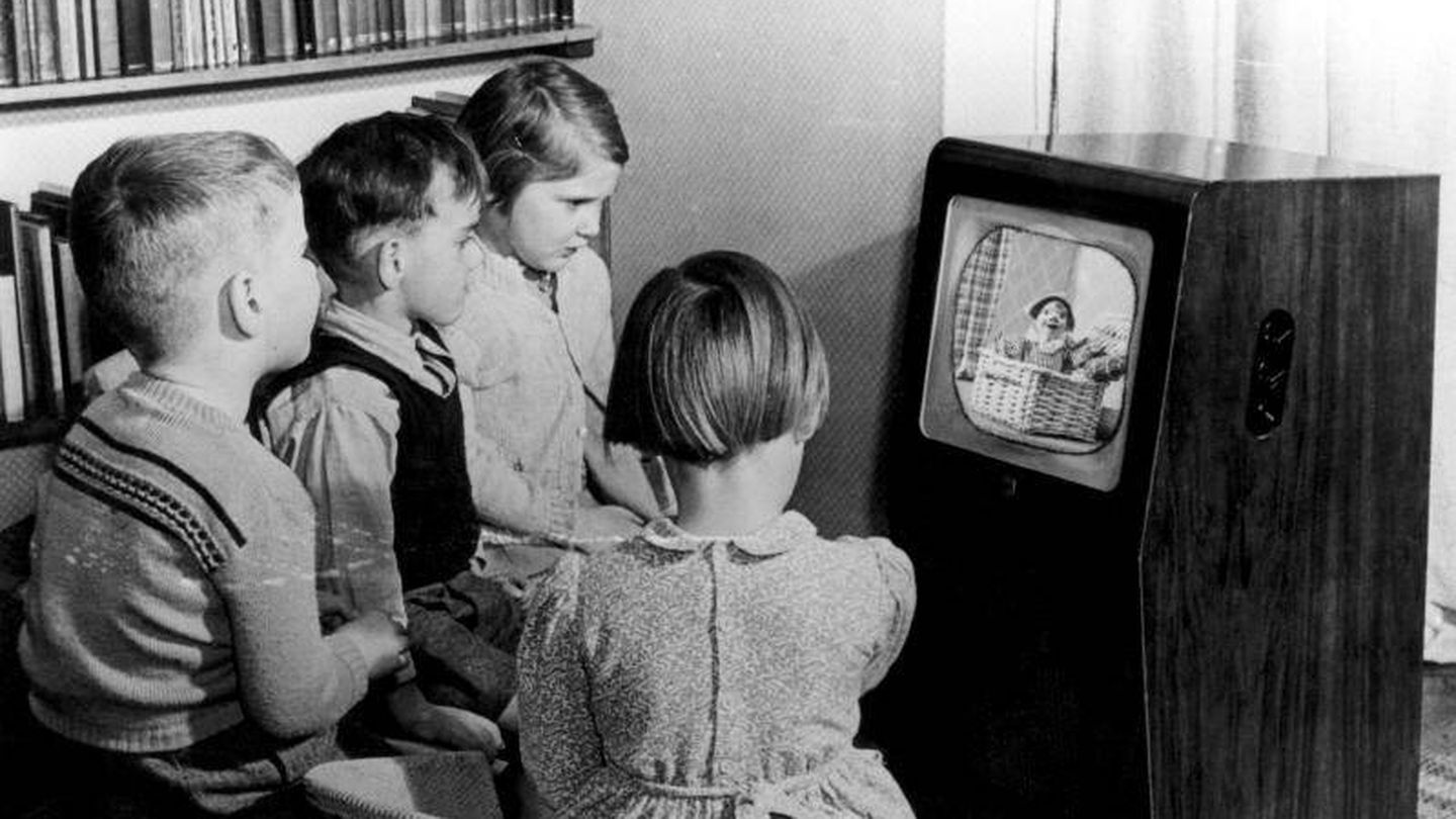 'Children watching Andy Pandy, 1950', vía The Lowry (Flickr)