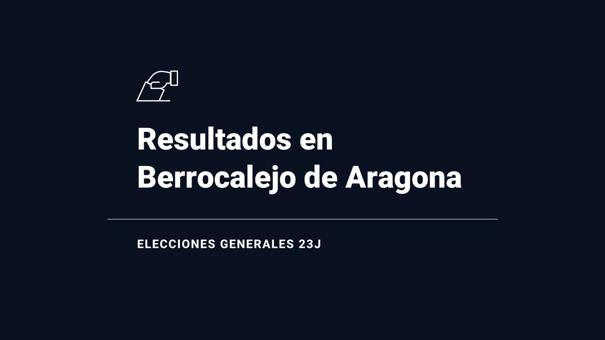 Resultados, votos y escaños en directo en Berrocalejo de Aragona de las elecciones del 23 de julio: escrutinio y ganador