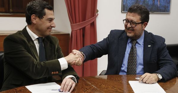 Foto: PP y Vox cierran el pacto de investidura en Andalucía. (EFE)