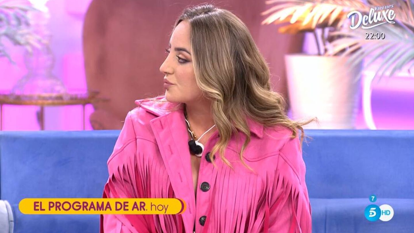 Rocío Flores en 'El programa de Ana Rosa'. (Mediaset)