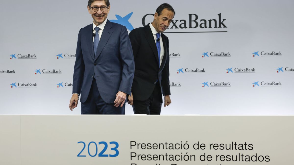 Gortázar ganó 4,1 M como CEO de CaixaBank en 2023 y Goirigolzarri, 2,2 M como presidente