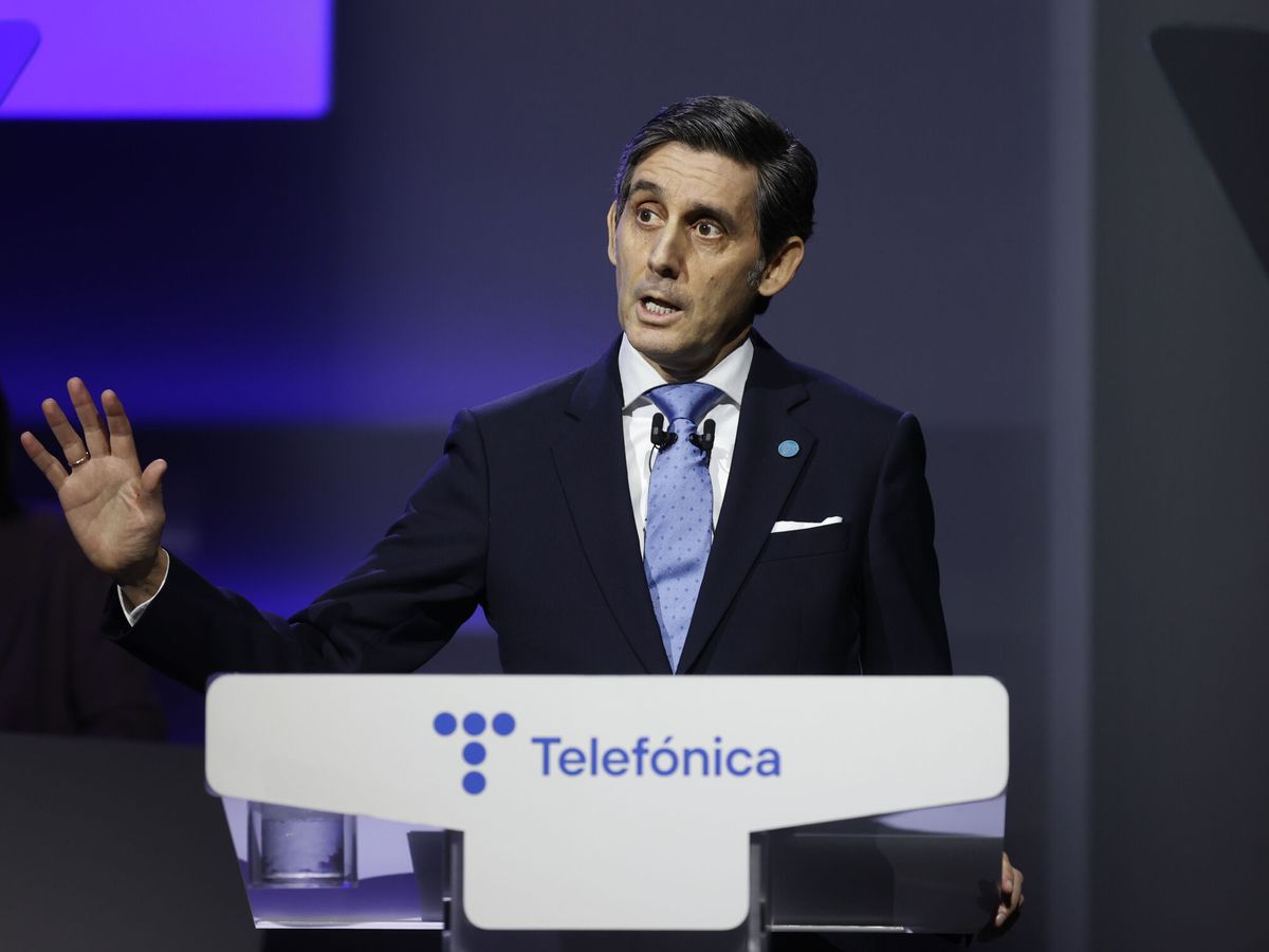 Foto: El presidente ejecutivo de Telefónica, José María Álvarez-Pallete. (EFE/Javier Lizón)