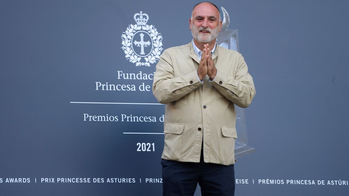 El chef José Andrés donará su parte del Premio Princesa a La Palma