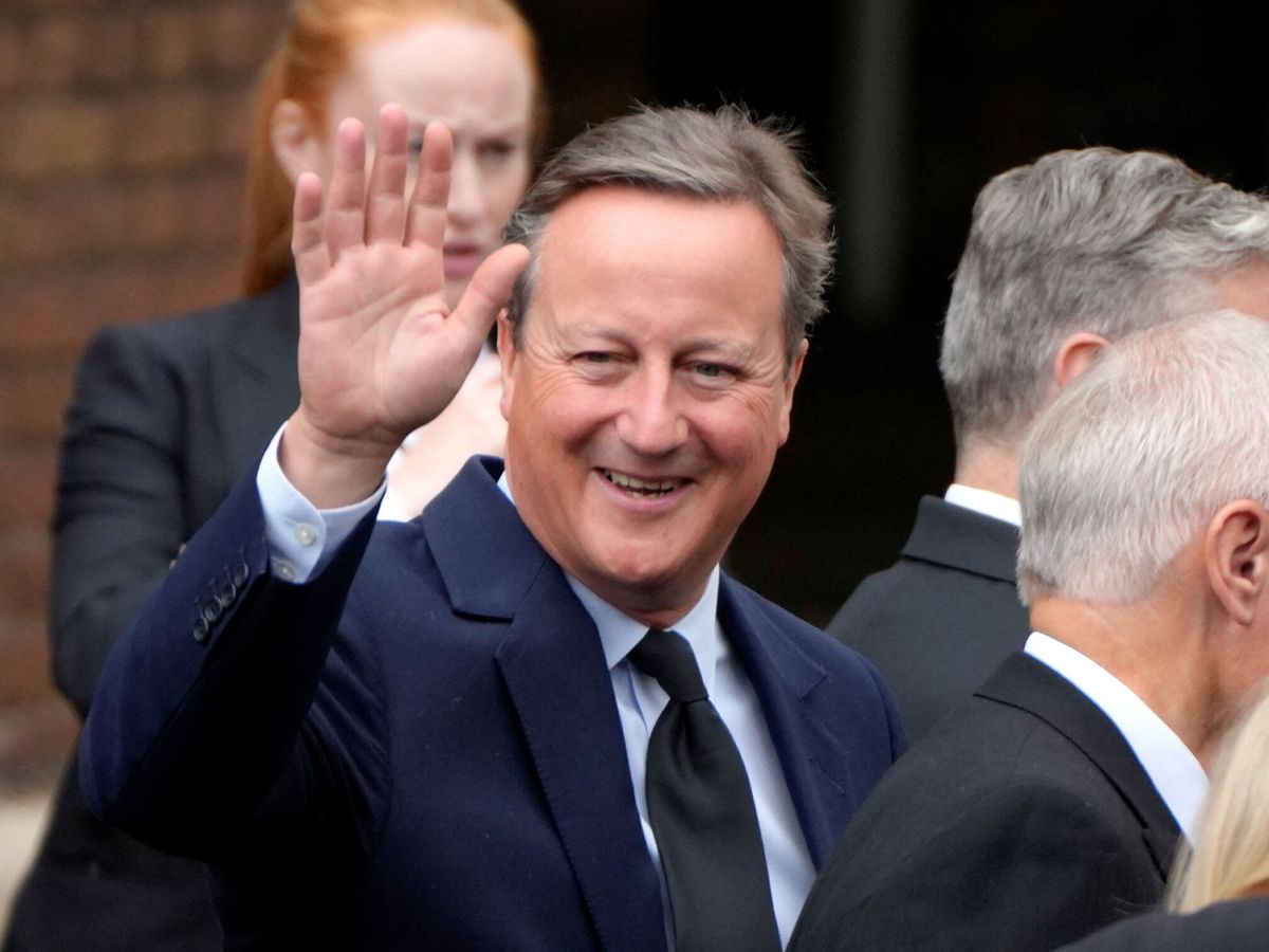 Foto: El ex primer ministro británico y actual ministro de Asuntos Exteriores, David Cameron. (Reuters/Kirsty Wigglesworth)