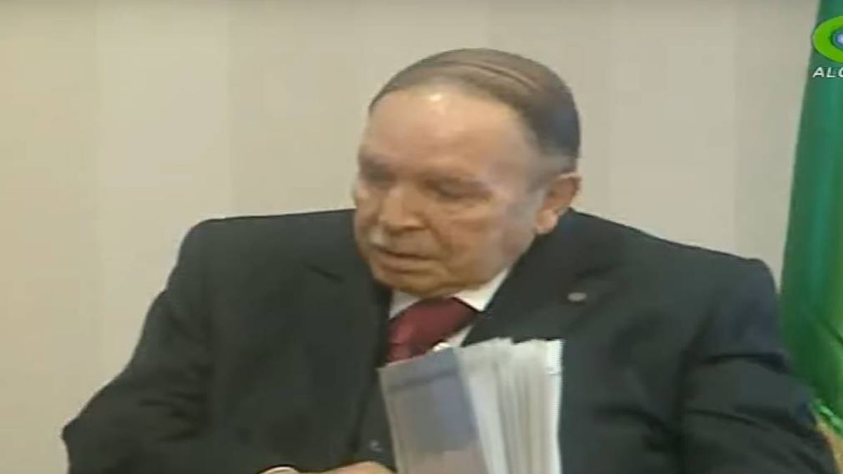 El presidente Bouteflika reaparece sin habla en la televisión de Argelia