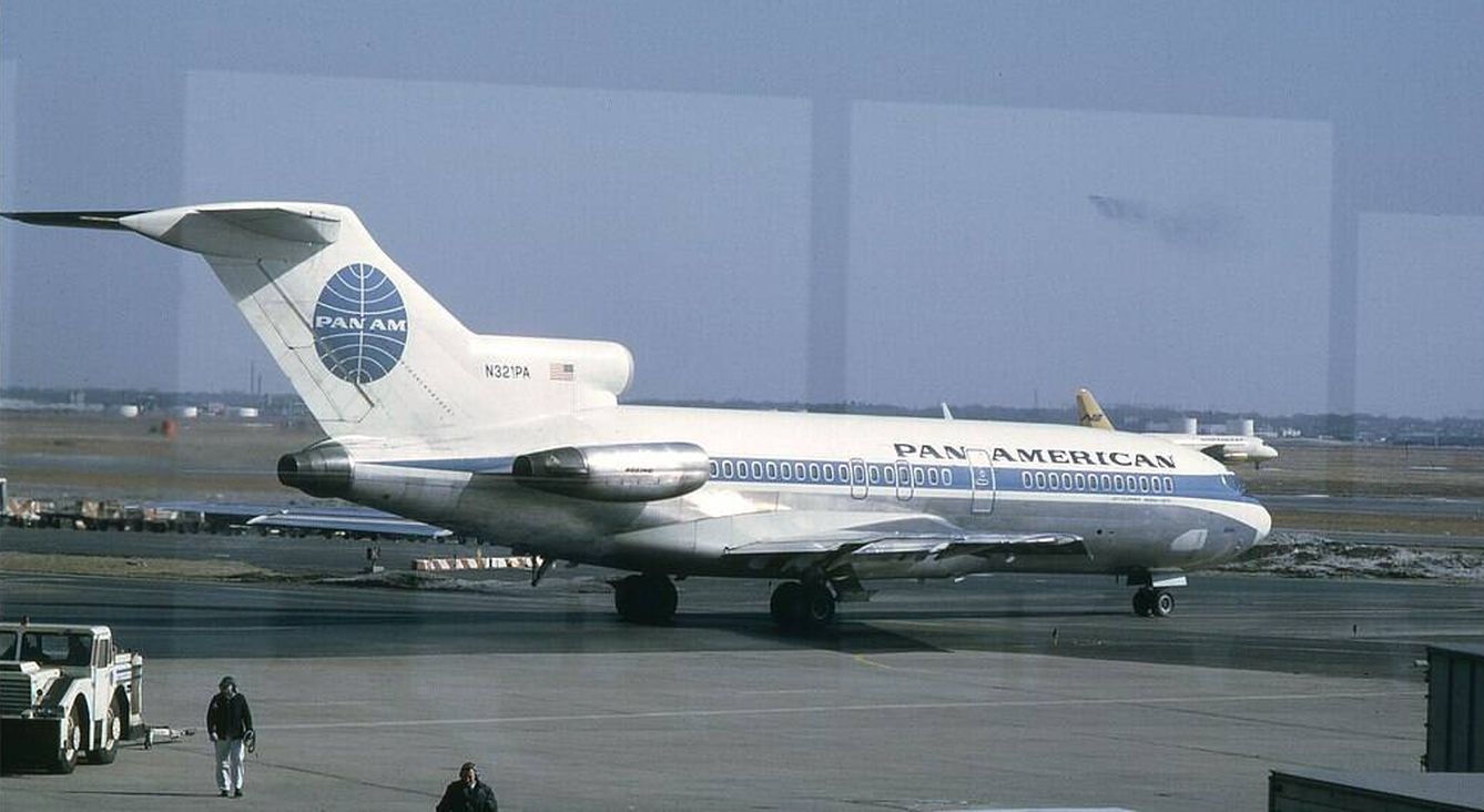 El avión involucrado en el accidente en 1968, mientras aún estaba en servicio con Pan Am (Wikimedia)