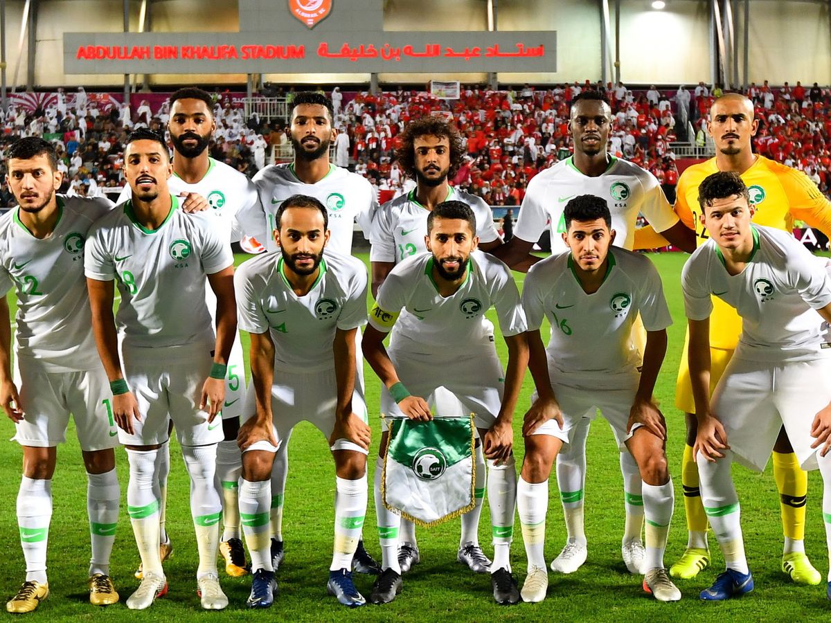Foto: La selección de Arabia Saudí. (EFE/EPA/Noushad Thekkayil)